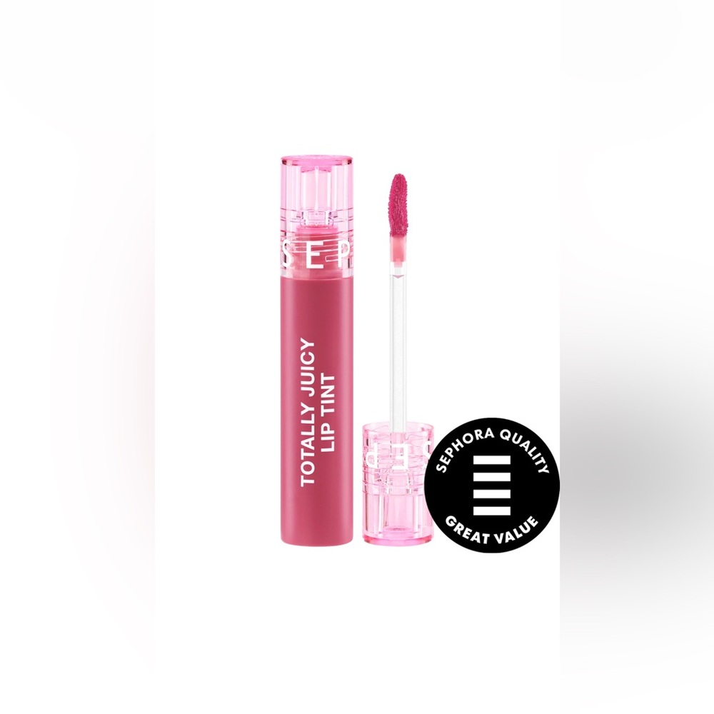 SEPHORA COLLECTION Totally Juicy Lip Tint in 02 Rose Syrup 5.5 mL Full Size